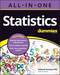 Produktbild: Statistics All-in-One For Dummies