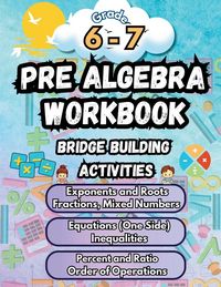 Produktbild: Summer Math Pre Algebra Workbook Grade 6-7 Bridge Building Activities