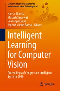 Produktbild: Intelligent Learning for Computer Vision