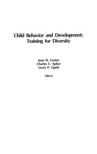 Produktbild: Child Behavior and Development