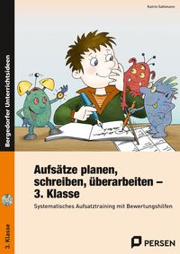 Produktbild: Aufs&auml;tze planen, schreiben, &uuml;berarbeiten - Kl. 3