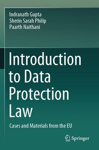 Produktbild: Introduction to Data Protection Law
