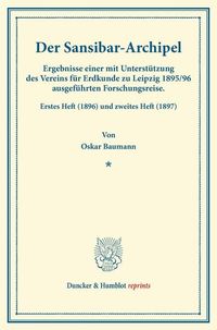 Produktbild: Der Sansibar-Archipel.