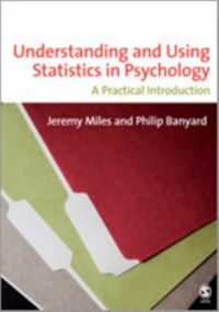 Produktbild: Miles, J: Understanding and Using Statistics in Psychology