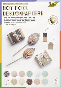 Bild vom Artikel Folia Designpapierblock HOTFOIL 165g/m², DIN A4, 12 Blatt, 12 Motive vom Autor 