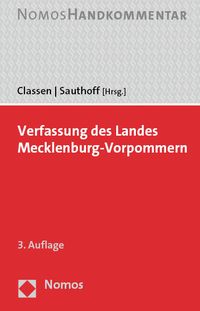 Produktbild: Verfassung des Landes Mecklenburg-Vorpommern