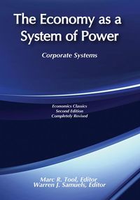 Produktbild: The Economy as a System of Power