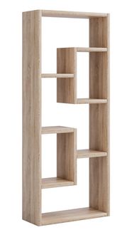 Produktbild: Holz Stand Regal Raumteiler B&uuml;cher Standregal Vilo