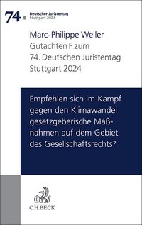 Produktbild: Verhandlungen des 74. Deutschen Juristentages Stuttgart 2024 Bd. I: Gutachten Te