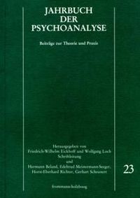 Produktbild: Jahrbuch der Psychoanalyse / Band 23