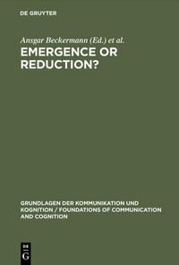 Produktbild: Emergence or Reduction?