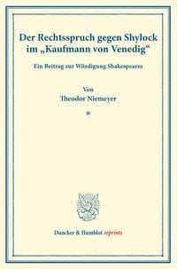 Produktbild: Der Rechtsspruch gegen Shylock im "Kaufmann von Venedig".