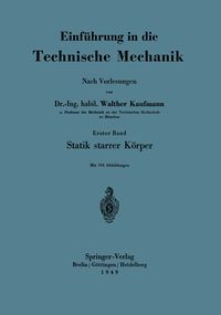 Produktbild: Einf&uuml;hrung in die Technische Mechanik Nach Vorlesungen