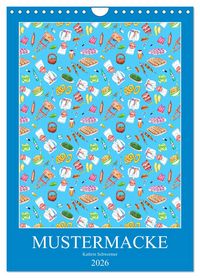 Produktbild: MUSTERMACKE (Wandkalender 2026 DIN A4 hoch), CALVENDO Monatskalender