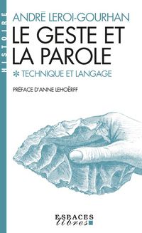 Produktbild: Le geste et la parole