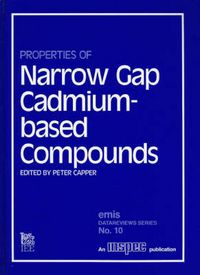 Produktbild: Properties of Narrow Gap Cadmium-Based Compounds