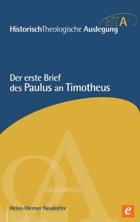 Produktbild: Der erste Brief des Paulus an Timotheus