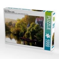 Produktbild: CALVENDO Puzzle T&uuml;bingen, H&ouml;lderlinturm und Stocherk&auml;hne | 1000 Teile Lege-Gr&ouml;&szlig;e 64x48cm Foto-Puzzle f&uuml;r gl&uuml;ckliche Stunden