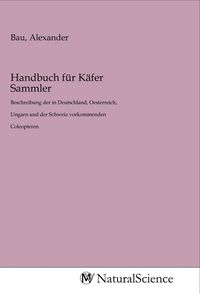 Produktbild: Handbuch f&uuml;r K&auml;fer Sammler