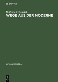Produktbild: Wege aus der Moderne