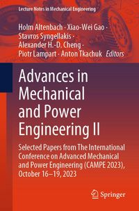 Produktbild: Advances in Mechanical and Power Engineering II