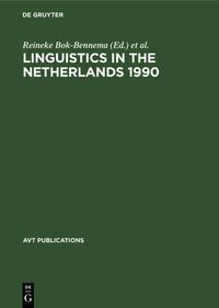 Produktbild: Linguistics in the Netherlands 1990