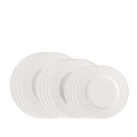 Produktbild: Villeroy & Boch Basic White Starter Teller Set 12tlg.