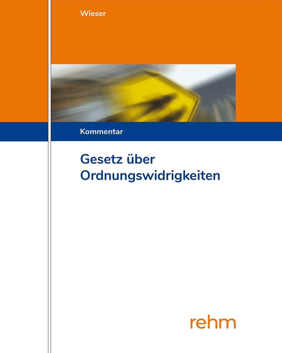 Produktbild: Gesetz &uuml;ber Ordnungswidrigkeiten - OWiG