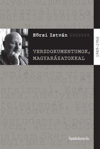Produktbild: Versdokumentumok, magyar&aacute;zatokkal
