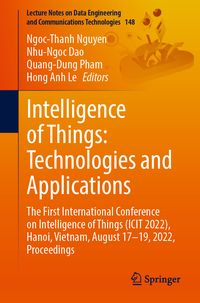 Produktbild: Intelligence of Things: Technologies and Applications