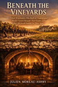 Produktbild: BENEATH THE VINEYARDS: French Winemakers Who Built an Underground Bunker System Beneath Their Estates and Hid 200 Jewish Families for Three Years