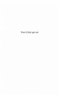 Produktbild: Vers celui qui est - chroniques d'une in