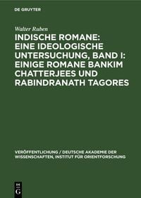 Produktbild: Einige Romane Bankim Chatterjees und Rabindranath Tagores