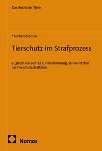 Produktbild: Tierschutz im Strafprozess
