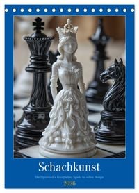 Produktbild: Schachkunst (Tischkalender 2026 DIN A5 hoch), CALVENDO Monatskalender