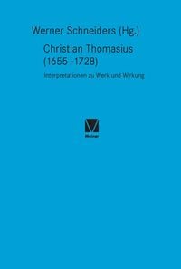 Produktbild: Christian Thomasius (1655-1728)