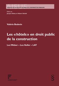 Produktbild: Les &laquo; h&ocirc;tels &raquo; en droit public de la construction