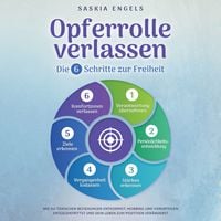 Produktbild: Opferrolle verlassen &ndash; Die 6 Schritte zur Freiheit: Wie du toxischen Beziehungen entkommst, Mobbing und Vorurteilen entgegentrittst und dein Leben zum Positiven ver&auml;nderst