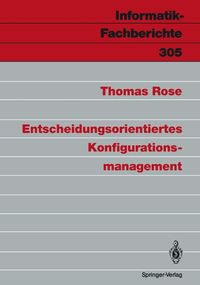 Produktbild: Entscheidungsorientiertes Konfigurationsmanagement
