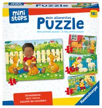 Produktbild: Ministeps Mein allererstes Puzzle: Streichelzoo - ab 18 Monate