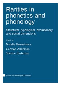 Produktbild: Rarities in phonetics and phonology