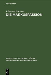 Produktbild: Die Markuspassion