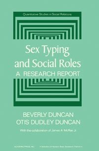 Produktbild: Sex Typing and Social Roles