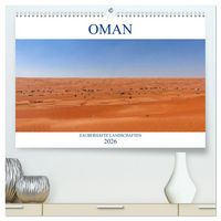 Produktbild: Oman - Zauberhafte Landschaften (hochwertiger Premium Wandkalender 2026 DIN A2 quer), Kunstdruck in Hochglanz