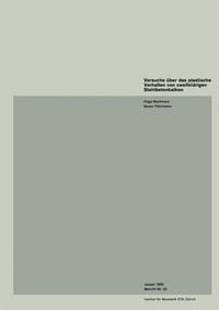 Produktbild: Versuche &uuml;ber das plastische Verhalten von zweifeldrigen Stahlbetonbalken