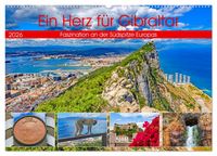 Produktbild: Ein Herz f&uuml;r Gibraltar (Wandkalender 2026 DIN A2 quer), CALVENDO Monatskalender