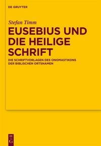 Produktbild: Eusebius und die Heilige Schrift