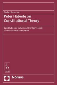 Produktbild: Peter H&auml;berle on Constitutional Theory