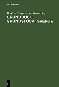 Produktbild: Grundbuch, Grundst&uuml;ck, Grenze