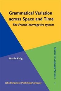 Produktbild: Grammatical Variation across Space and Time